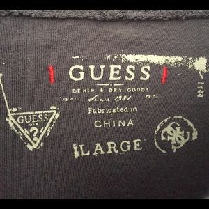 Guess Shirts - Mens Guess Lightweight Hooded Pullover Guess Shirts - Mens Guess Lightweight Hooded Pullover